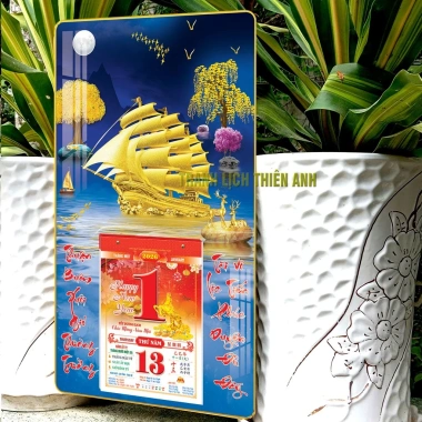 Lịch 2.026 Treo Tường Thuận Buồm Xuôi Gió - Bloc 14.5x20.5cm - Giá Ưu Đãi 139.000₫ 2