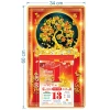 Lịch 2.026 treo tường tráng gương Cây Phát Tài kèm bloc 14.5x20.5cm - Giá chỉ 105.000 VNĐ 10