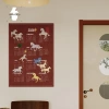 Lịch 2.026 Vải Treo Đa Năng Không Đục Lỗ - Trang Trí Tường Phòng Khách, Phòng Ăn, Giá 142k 8