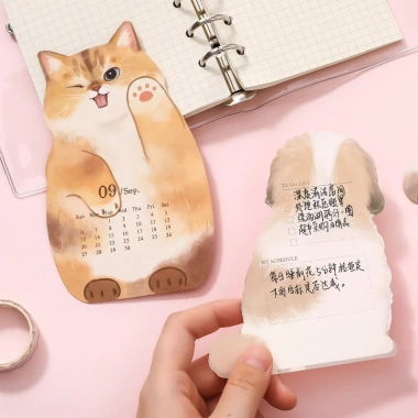 Lịch 3D Để Bàn Little Pet Series – Đồ Trang Trí Đa Năng, Chó Mèo, Giá 118.800₫ 3
