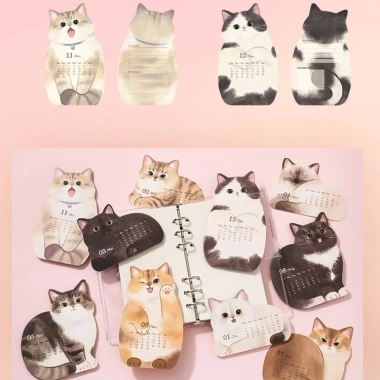 Lịch 3D Để Bàn Little Pet Series – Đồ Trang Trí Đa Năng, Chó Mèo, Giá 118.800₫ 8