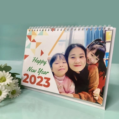 Lịch ảnh để bàn in thiết kế tùy chỉnh - Quà tặng yêu thương, trang trí bàn làm việc, giá ưu đãi 174.840 VND
