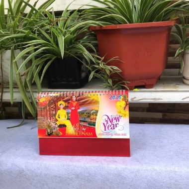 Lịch Bàn Chữ M 2.026 24x16cm Có Lịch Âm Mẫu Ngẫu Nhiên - Nowship Giá chỉ 50.000 đồng 6