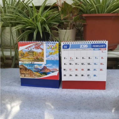 Lịch Bàn Chữ M 2.026 24x16cm Có Lịch Âm Mẫu Ngẫu Nhiên - Nowship Giá chỉ 50.000 đồng 10