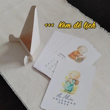 Lịch bàn Chú Tiểu 2.026 - Lịch Âm, Thiết kế độc đáo MitPrint, Giá ưu đãi 35.000₫ 4
