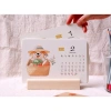 Lịch bàn đế gỗ 2.026 minh họa Corgi 3 - Giá ưu đãi 70.000, thiết kế dễ thương