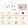 Lịch bàn đế gỗ 2.026 minh họa Corgi 3 - Giá ưu đãi 70.000, thiết kế dễ thương 2