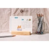 Lịch bàn đế gỗ 2.026 minh họa Corgi 3 - Giá ưu đãi 70.000, thiết kế dễ thương 9
