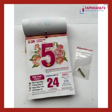 Lịch BLOC 2.026 Bính Ngọ Bé Giấy Đẹp 10,5x14.5cm Cao Cấp Giá chỉ 45.500 VND 7