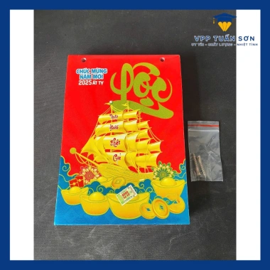 Lịch Bloc 2.026 Cực Đẹp Tết Bính Ngọ - 2 kích thước 10,5x14,5 & 14,5x20,5 cm, mẫu mới nhất, kèm đinh, giảm còn 38.000 VND