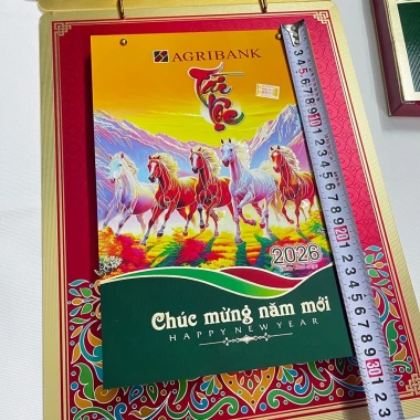 Lịch Bloc 2.026 Treo Tường Agribank - Lịch Tết Giấy Dày, Giá ưu đãi 60.000 VND 4 Lịch Bloc 2.026 Treo Tường Agribank - Lịch Tết Giấy Dày, Giá ưu đãi 60.000 VND 4