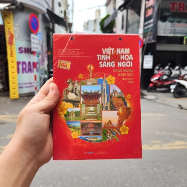 Lịch bloc xé 365 ngày 2.026 Thư Pháp 15x21 cm - Chữ lớn số to ngày giờ treo tường - 50.000 VND