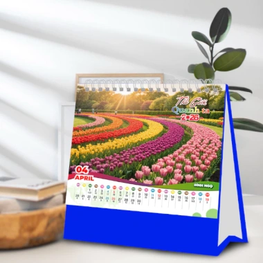 Lịch để bàn 13 tờ 2 mặt 19x22 cm - Lịch Tết 2.026 An Khang AK37, 35.000 VND