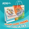 Lịch để bàn 2.026 12 lì xì, túi sang, hình, giấy cao cấp, quà Tết 17x23cm 6