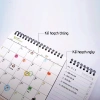 Lịch để bàn 2.026 âm dương BASIC giấy note, kèm sticker màu dán note và planner - ưu đãi giá 8