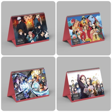 Lịch để bàn 2.026 anime độc đáo khổ 16x21 - Giá ưu đãi 85.000 VNĐ, giảm tới 18%