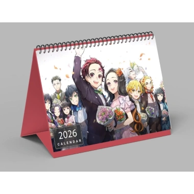 Lịch để bàn 2.026 anime độc đáo khổ 16x21 - Giá ưu đãi 85.000 VNĐ, giảm tới 18% 5 Lịch để bàn 2.026 anime độc đáo khổ 16x21 - Giá ưu đãi 85.000 VNĐ, giảm tới 18% 5