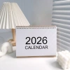 Lịch để bàn 2.026 Basic ngày âm và ô ghi chú, lò xo decor phòng, giảm giá 66.000₫ 6
