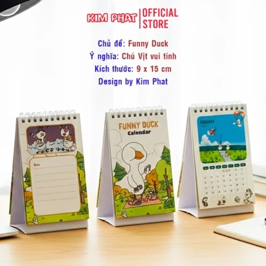 Lịch để bàn 2.026 Bính Ngọ - In Hình Sắc Nét, Ngày Âm Dương, Giá 38.000 VND