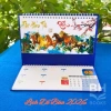 Lịch để bàn 2.026 chữ M 2 lò xo và dải note, ngày âm dương - Bính Ngọ, giảm còn 50.000đ 6