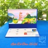 Lịch để bàn 2.026 chữ M 2 lò xo và dải note, ngày âm dương - Bính Ngọ, giảm còn 50.000đ 7