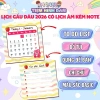 Lịch Để Bàn 2.026 Gấu Dâu Mini + To-Do List, Lịch Âm Tiện Lợi, Giá 24.500₫ - HYNEE 3