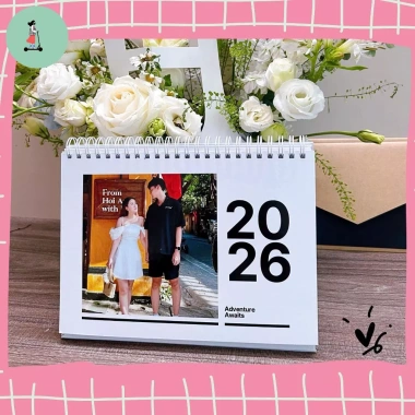 Lịch Để Bàn 2.026 In Ảnh Theo Yêu Cầu - Có Lịch Âm, Quà Tặng - 135.000 VND