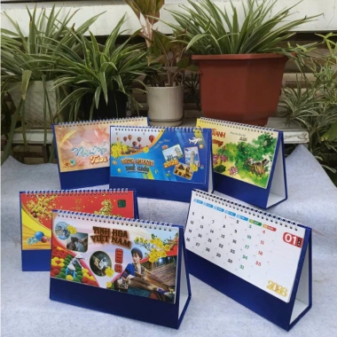 Lịch để bàn 2.026 khổ 24x16cm có note, ngày âm dương, thiết kế hiện đại, giảm còn 44.999