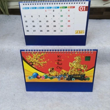 Lịch để bàn 2.026 khổ 24x16cm có note, ngày âm dương, thiết kế hiện đại, giảm còn 44.999