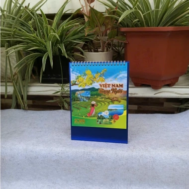 Lịch để bàn 2.026 khổ 24x16cm có note, ngày âm dương, thiết kế hiện đại, giảm còn 44.999