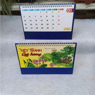 Lịch để bàn 2.026 khổ 24x16cm có note, ngày âm dương, thiết kế hiện đại, giảm còn 44.999 10 Lịch để bàn 2.026 khổ 24x16cm có note, ngày âm dương, thiết kế hiện đại, giảm còn 44.999 10