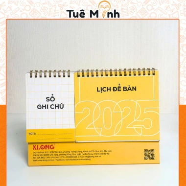 Lịch để bàn 2.026 Klong và 10 lì xi Tết, lịch ghi chú to do list, giá chỉ 77.000₫ 4