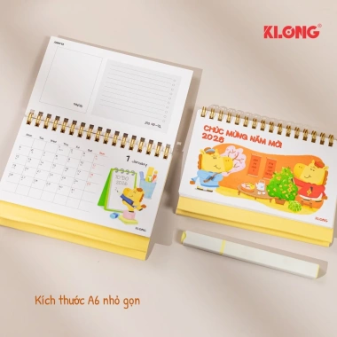 Lịch để bàn 2.026 Klong và 10 lì xi Tết, lịch ghi chú to do list, giá chỉ 77.000₫ 8