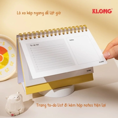 Lịch để bàn 2.026 Klong và 10 lì xi Tết, lịch ghi chú to do list, giá chỉ 77.000₫ 9