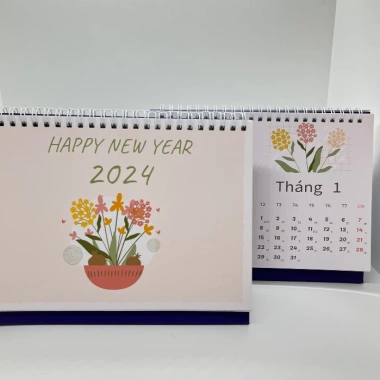 Lịch để bàn 2.026 – Lịch âm in ảnh theo yêu cầu, khuyến mãi 39.000₫