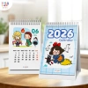 Lịch để bàn 2.026 mini lịch âm và ghi chú nhắc việc, phong cách basic, nhiều mẫu, giá chỉ 27k 9