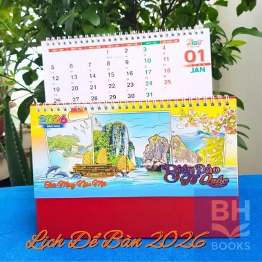 Lịch để bàn 2.026 ngày âm 52 tuần - In đẹp, form cứng cáp, chủ đề ngẫu nhiên Bảo Hân Books - 50.000₫ 10 Lịch để bàn 2.026 ngày âm 52 tuần - In đẹp, form cứng cáp, chủ đề ngẫu nhiên Bảo Hân Books - 50.000₫ 10