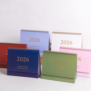 Lịch để bàn 2.026 Pkbeoshop dạng lật gáy lò xo kèm note ghi chú - chỉ 55.000₫ 4