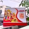 Lịch để bàn chữ A Tết Việt 2.026 16x21cm 1 mặt ghi kế hoạch 1 mặt ngày tháng In Song Phước 72.500đ
