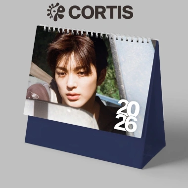 Lịch để bàn CORTIS Idol Thần Tượng 2.026 Chữ Nhật Ngang Tiện Lợi Giá 120k