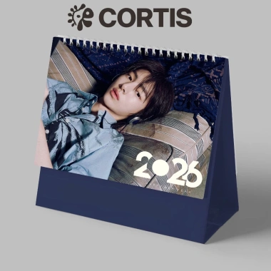 Lịch để bàn CORTIS Idol Thần Tượng 2.026 Chữ Nhật Ngang Tiện Lợi Giá 120k