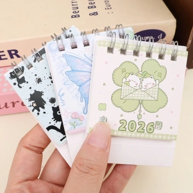 Lịch để bàn cuộn dây Mini 2.026 - Lịch lật, công cụ lập kế hoạch, giá ưu đãi 47.736 VND 6 Lịch để bàn cuộn dây Mini 2.026 - Lịch lật, công cụ lập kế hoạch, giá ưu đãi 47.736 VND 6