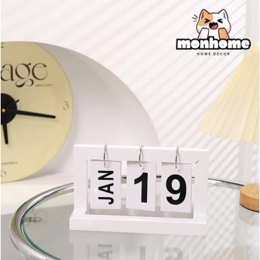 Lịch Để Bàn Decor Bắc Âu - Trang Trí Bàn Học, Phòng Khách, Phòng Ngủ, Kệ Sách - Giá chỉ 79.925₫ 8