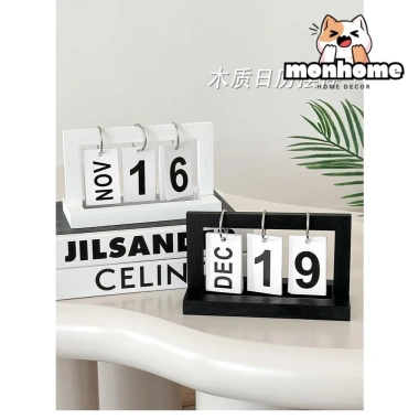 Lịch Để Bàn Decor Bắc Âu - Trang Trí Bàn Học, Phòng Khách, Phòng Ngủ, Kệ Sách - Giá chỉ 79.925₫ 9