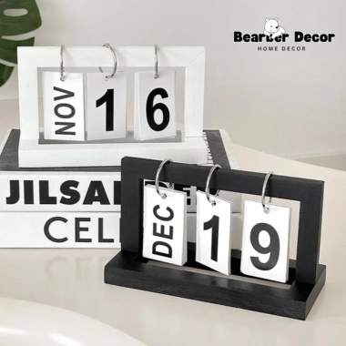 Lịch để bàn decor tối giản, trang trí nhà, phòng làm việc - giảm giá 79.925₫ 4
