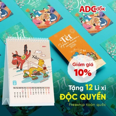 Lịch để bàn Hoan Ca và Hí Ca 2.026 - Tặng túi + 12 lì xì, Quà Tết hấp dẫn 9