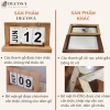 Lịch để bàn lật số 2.026 phong cách Vintage DECOSA - Giá ưu đãi 69.000 VND 4