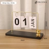 Lịch để bàn lật số 2.026 phong cách Vintage DECOSA - Giá ưu đãi 69.000 VND 9