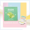 Lịch để bàn mini 2.026 bộ 5 chủ đề đáng yêu + note và sticker trang trí - Giá ưu đãi 14.300₫ 3