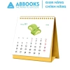 Lịch Để Bàn Mini 2.026 Chủ Đề Cake Matcha kèm Note và Sticker Dễ Thương - ABBOOkS 2